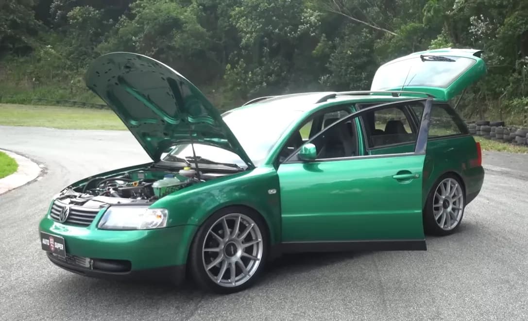 VW Passat Verde — AutoSuperBr - depois