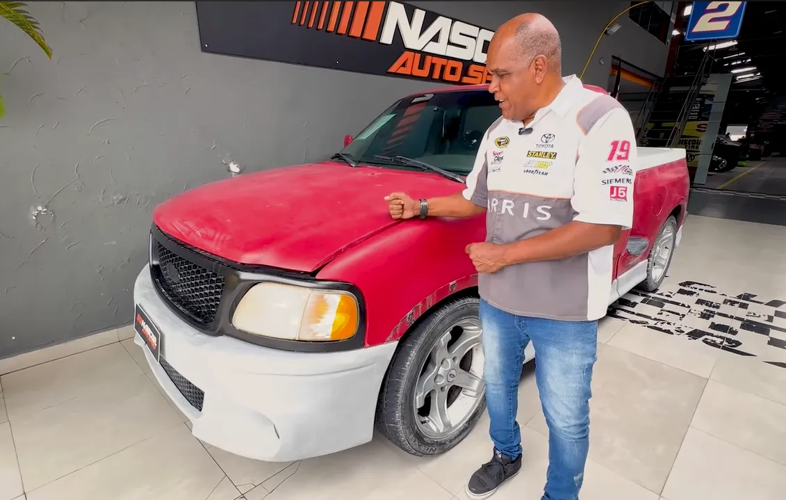 Ford F-150 Lightning — DJ Heron (Velozes e Furiosos) - antes