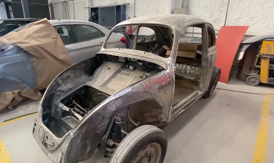 Fusca 100% Restaurado - antes