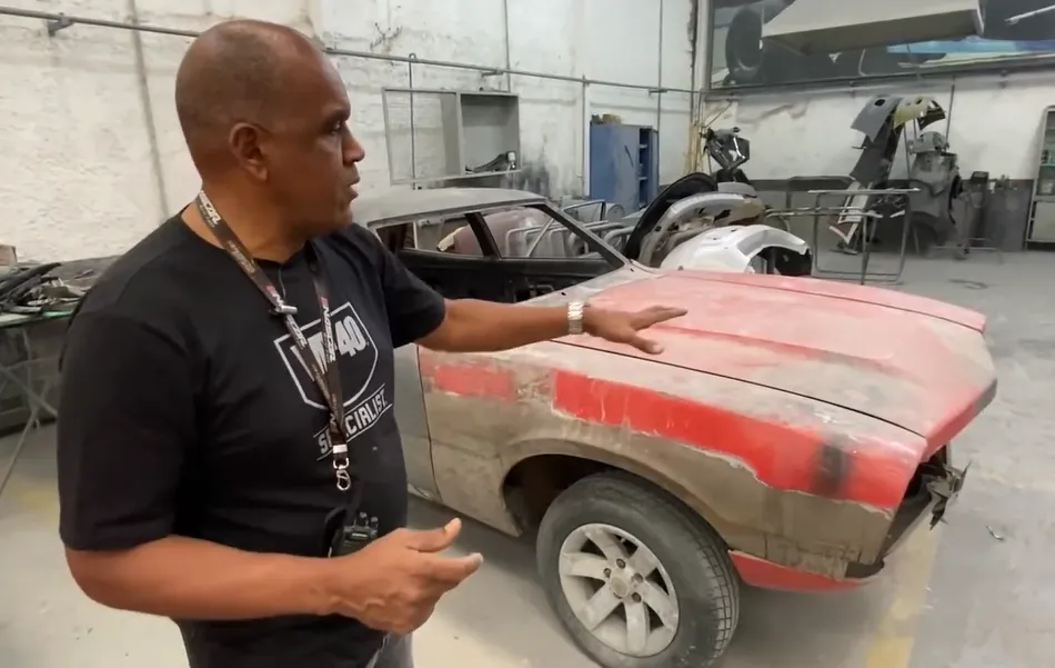 Ford Maverick 4 Portas - antes