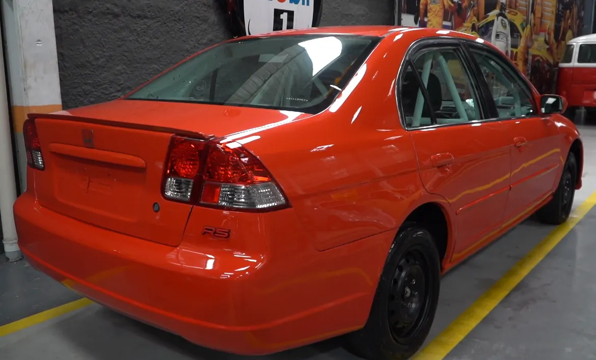 Honda Civic Track Day PT - depois